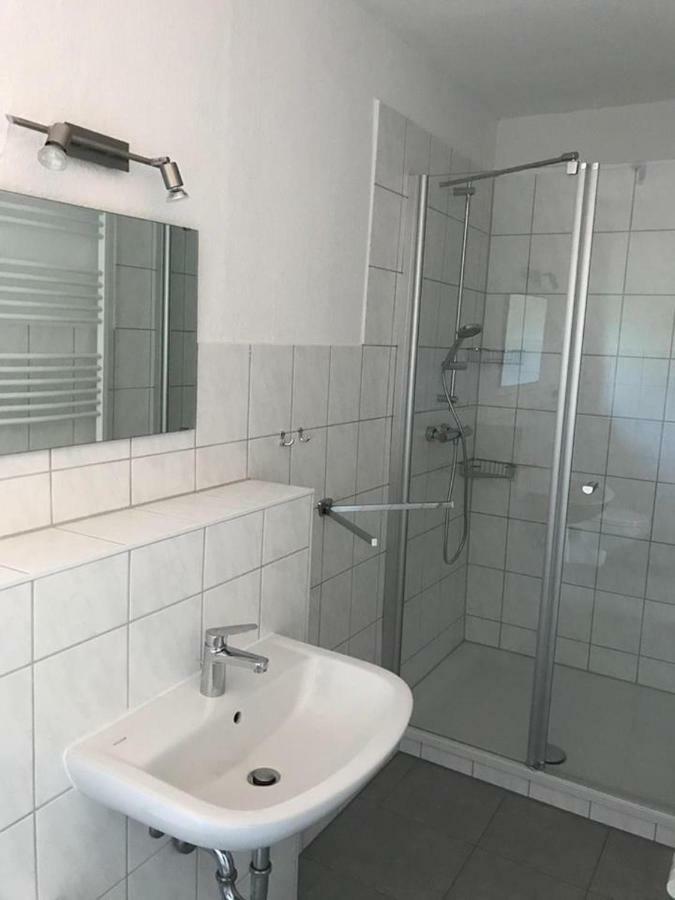 Pension Am Waldbad Seehausen  Buitenkant foto