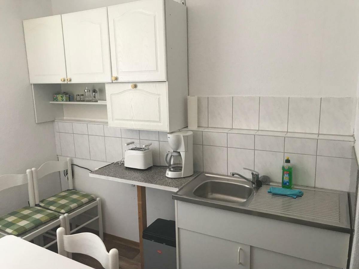 Pension Am Waldbad Seehausen  Buitenkant foto